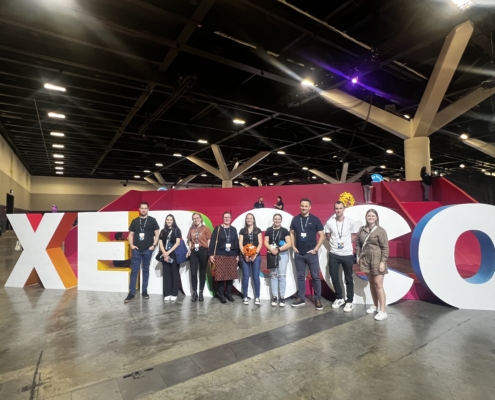 Synectic business services team members at Xerocon 2023