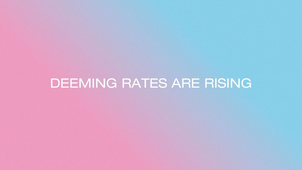 Centrelink Deeming Rates Are Rising