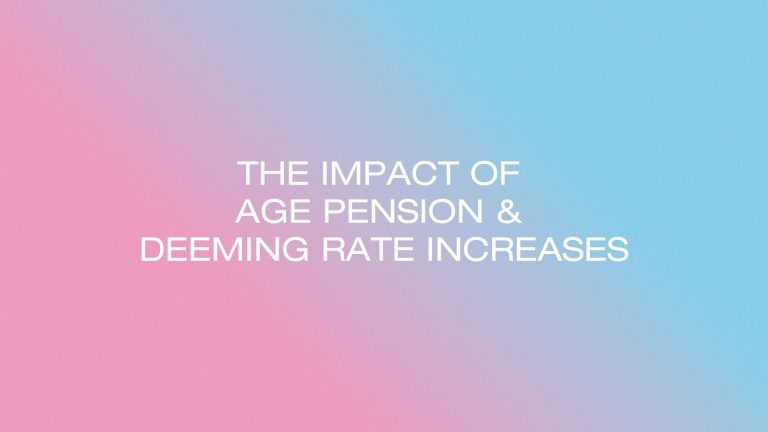 March 2026 Age Pension and Deeming Rate changes explained - Synectic